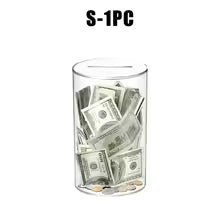 Clear Savings Piggy Bank